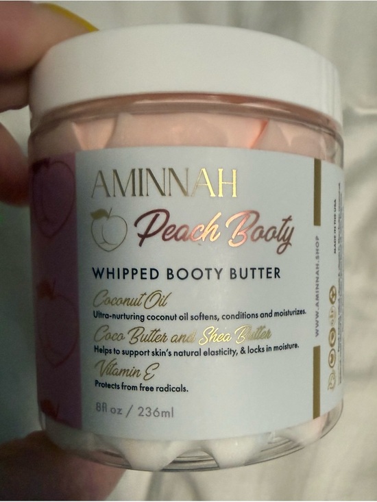 Aminnah Other - Aminnah Peach Booty Whipped Booty Butter - Pink